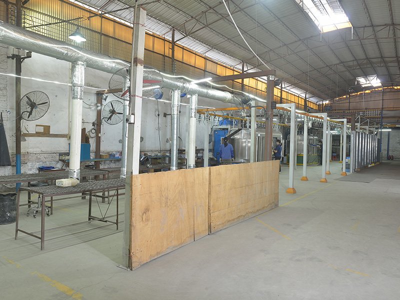 11 powder spraying hanging line